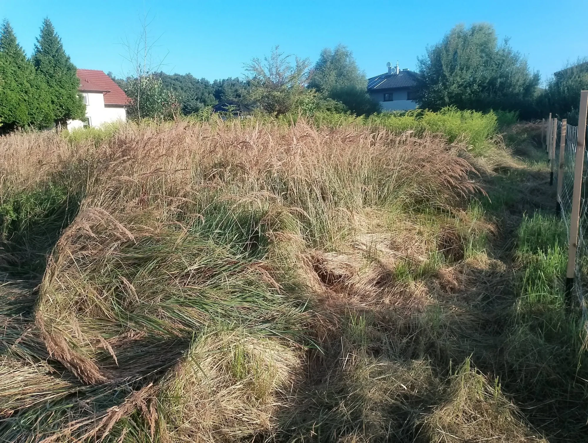 Ogrodzenie budowy Palędzie - realizacja 2