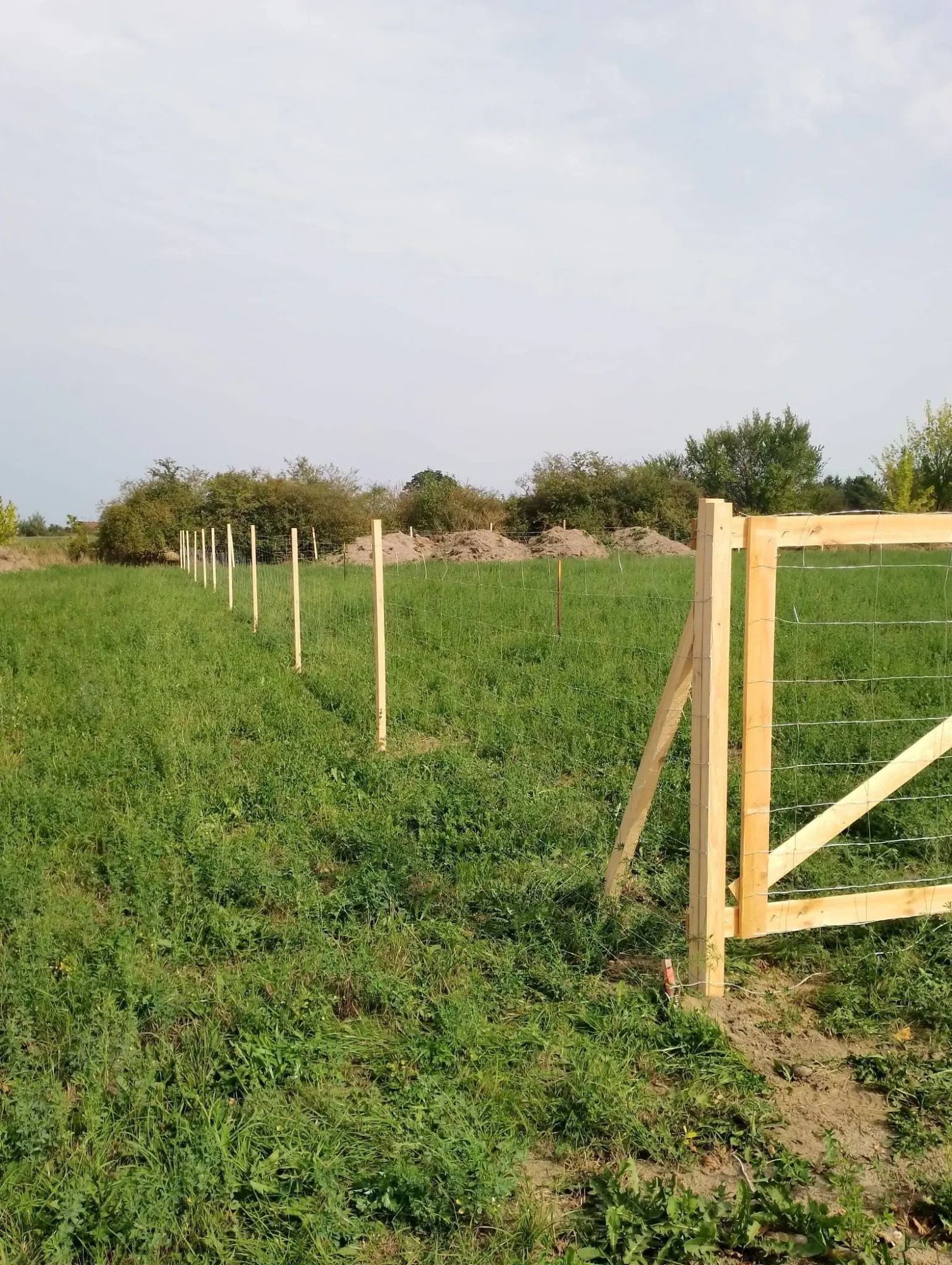 Ogrodzenie budowy Tworzanice - realizacja 2